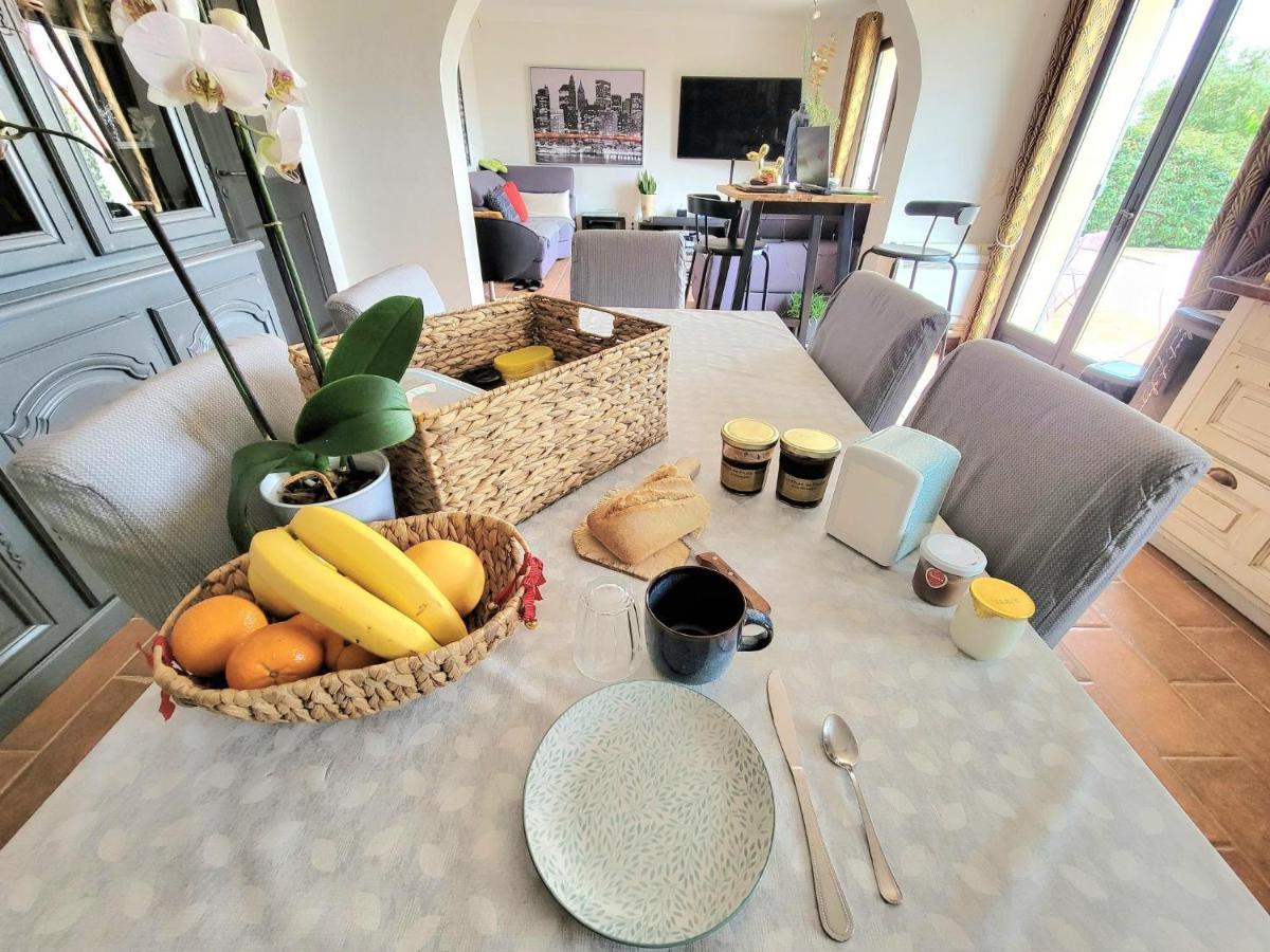 Dependance Villa Tropez Le Luc Bagian luar foto