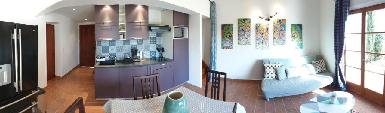 Dependance Villa Tropez Le Luc Bagian luar foto